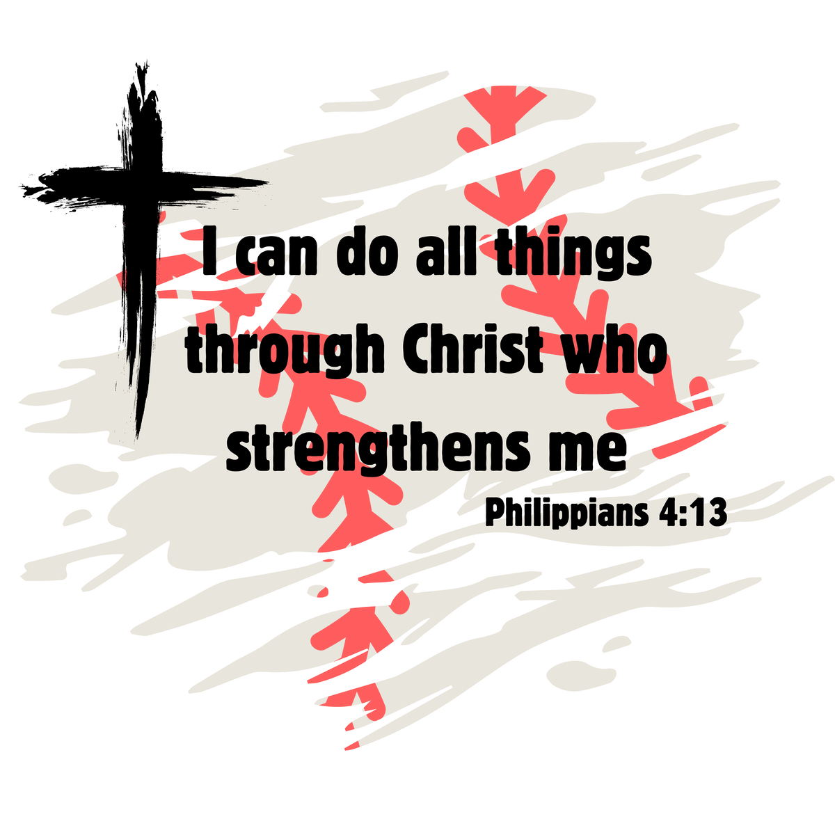 Baseball I Can Do All Things Through Christ Decal