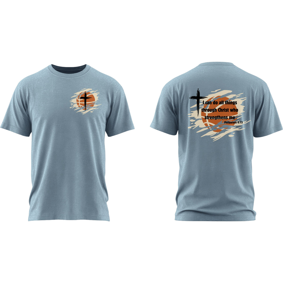 I Can Do All Things Through Christ Basketball Tee