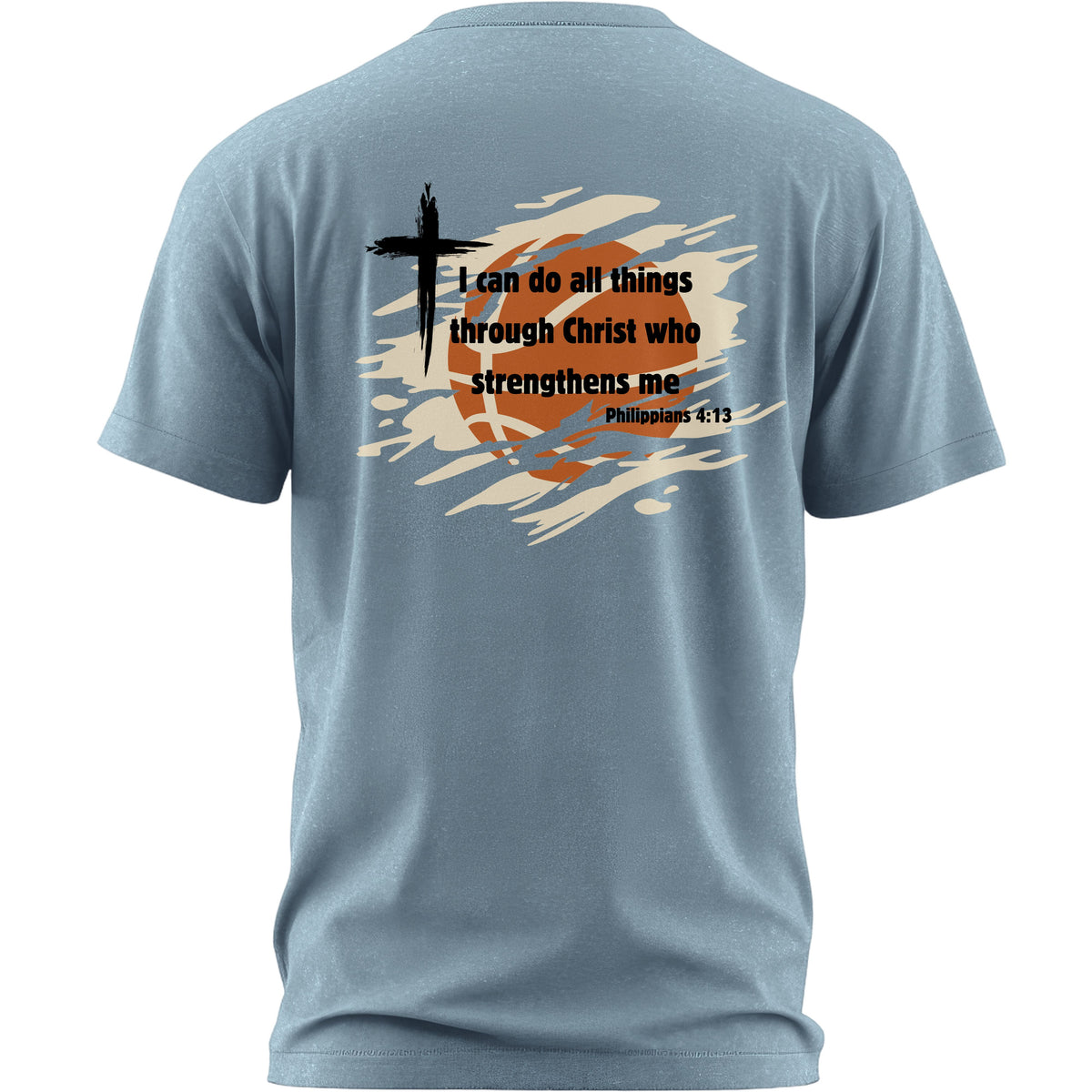 I Can Do All Things Through Christ Basketball Tee