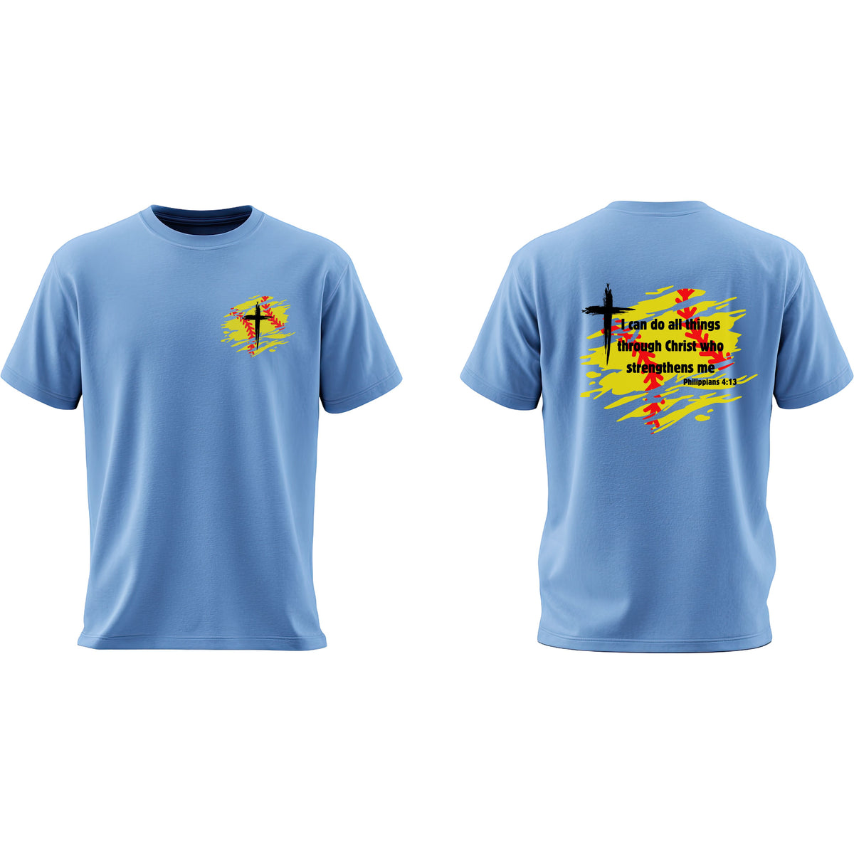 I Can Do All Things Through Christ Softball Tee