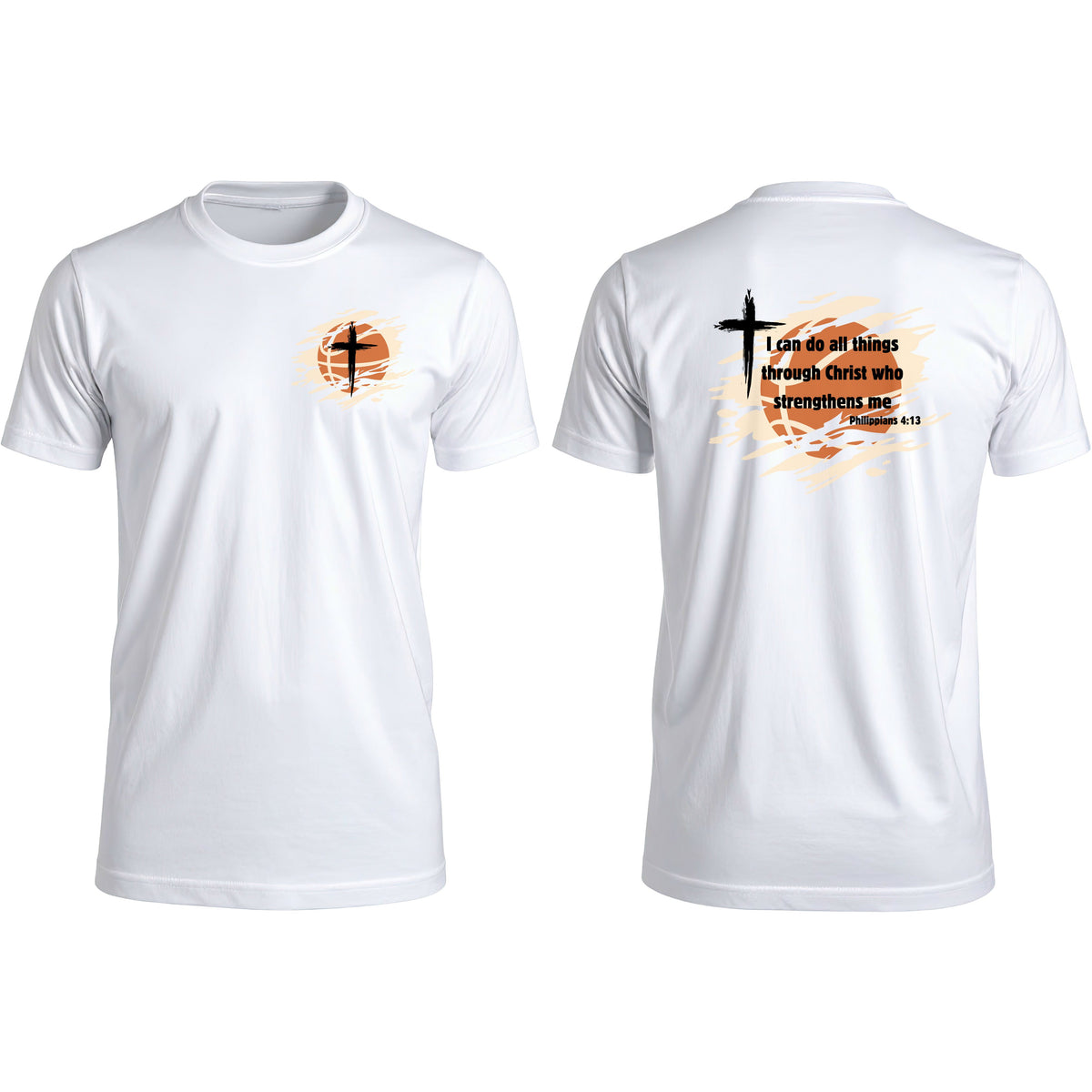 I Can Do All Things Through Christ Basketball Tee