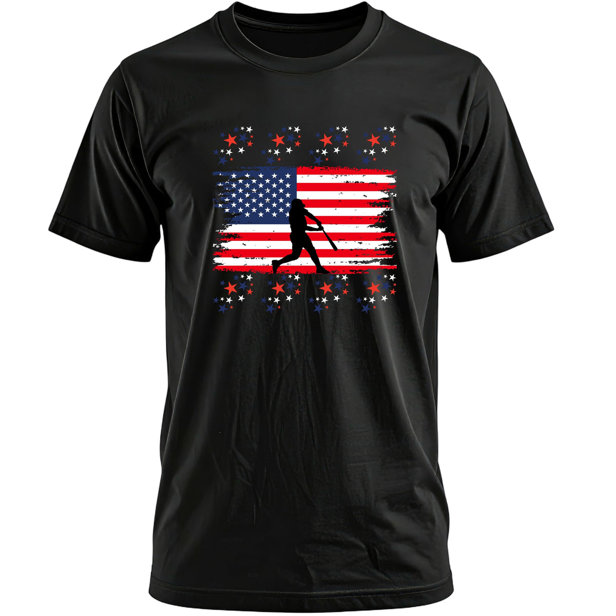 Stars, Stripes, & Baseball Tee