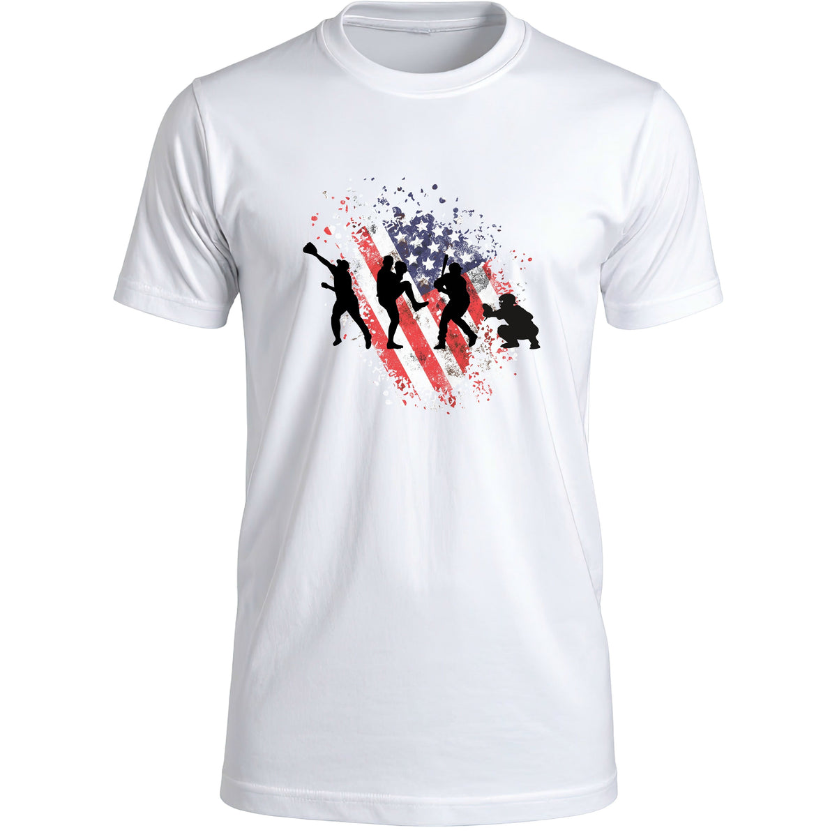 All American Baseball Tee