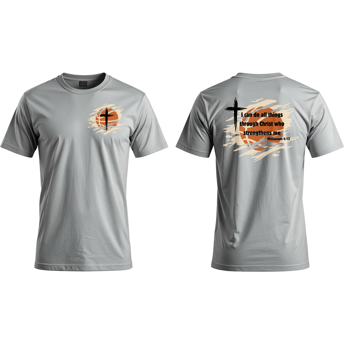 I Can Do All Things Through Christ Basketball Tee