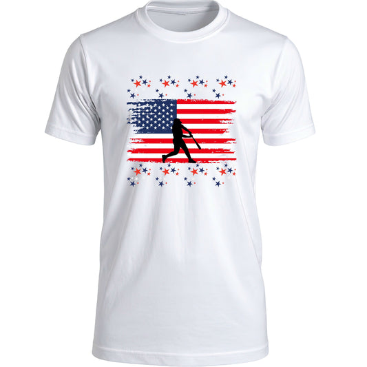Stars, Stripes, & Baseball Tee
