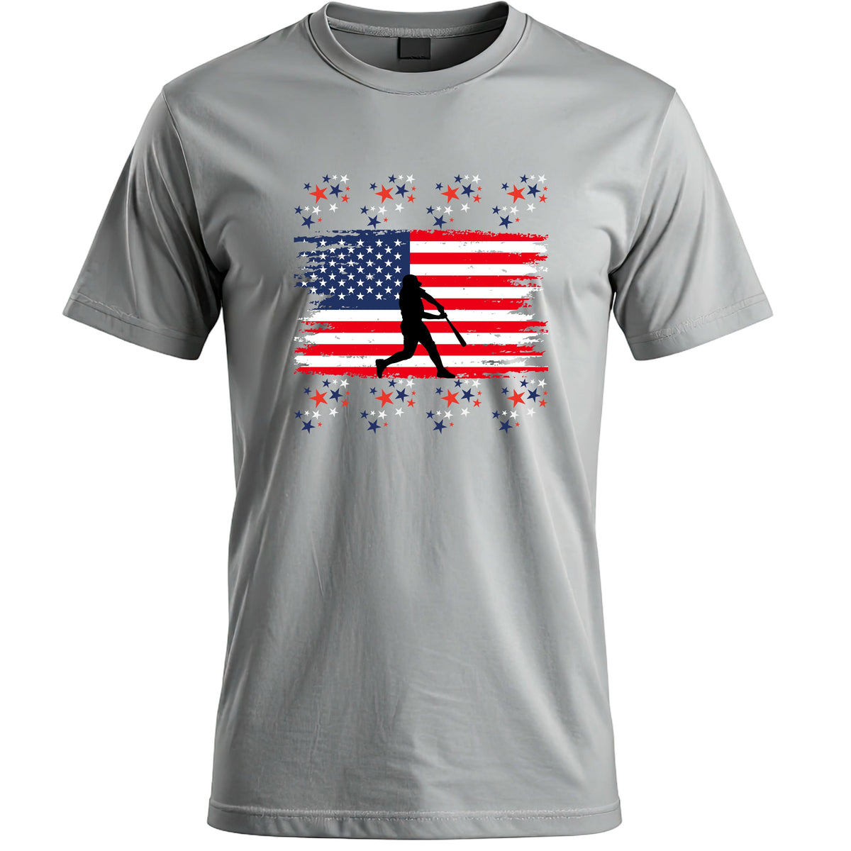 Stars, Stripes, & Baseball Tee