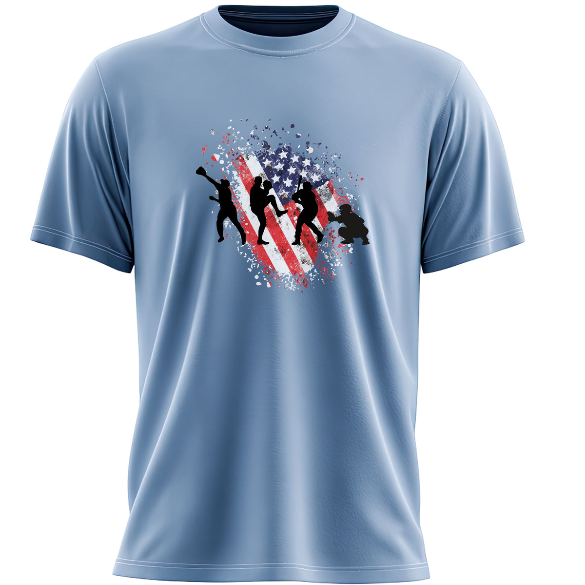 All American Baseball Tee