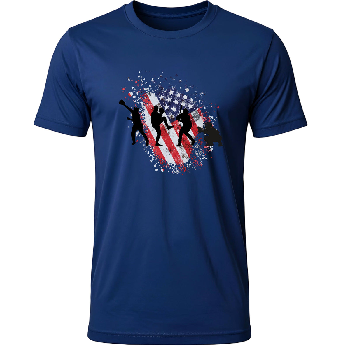 All American Baseball Tee