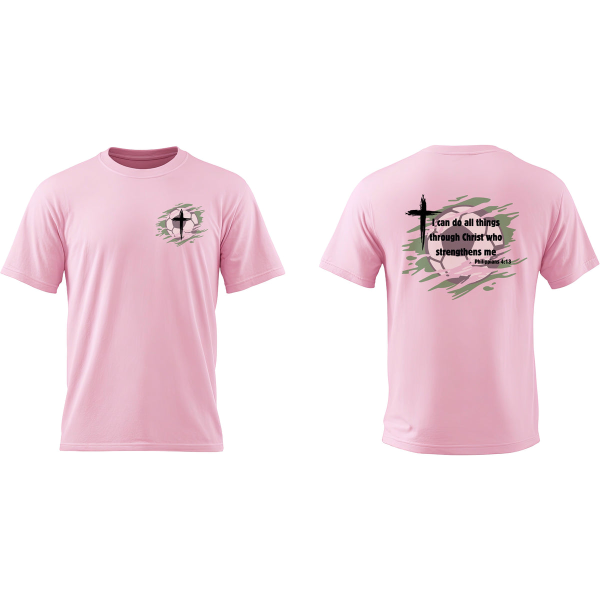 I Can Do All Things Through Christ Soccer Tee