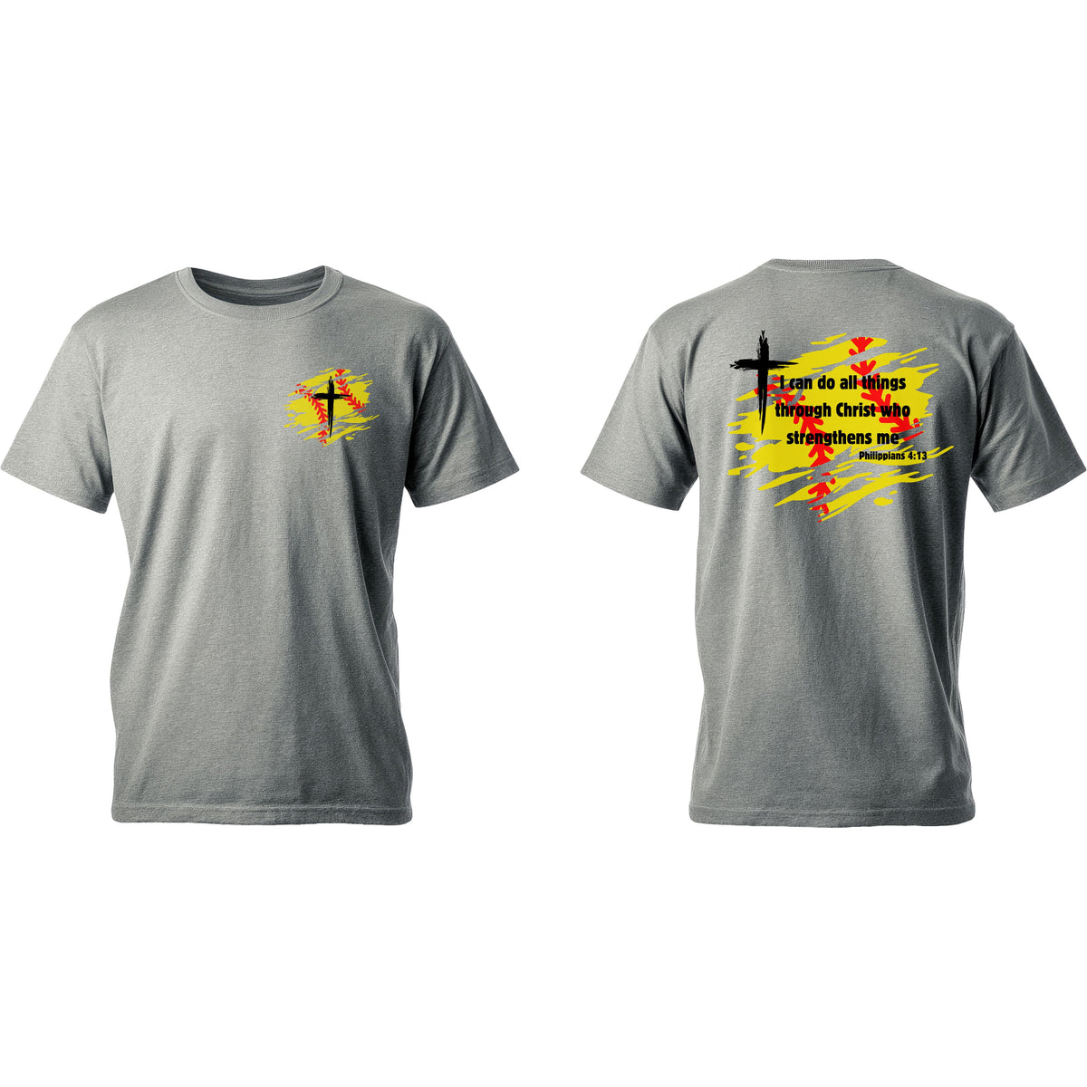 I Can Do All Things Through Christ Softball Tee