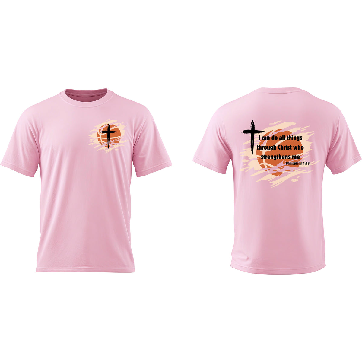 I Can Do All Things Through Christ Basketball Tee
