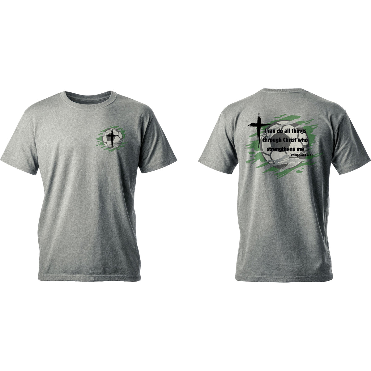 I Can Do All Things Through Christ Soccer Tee
