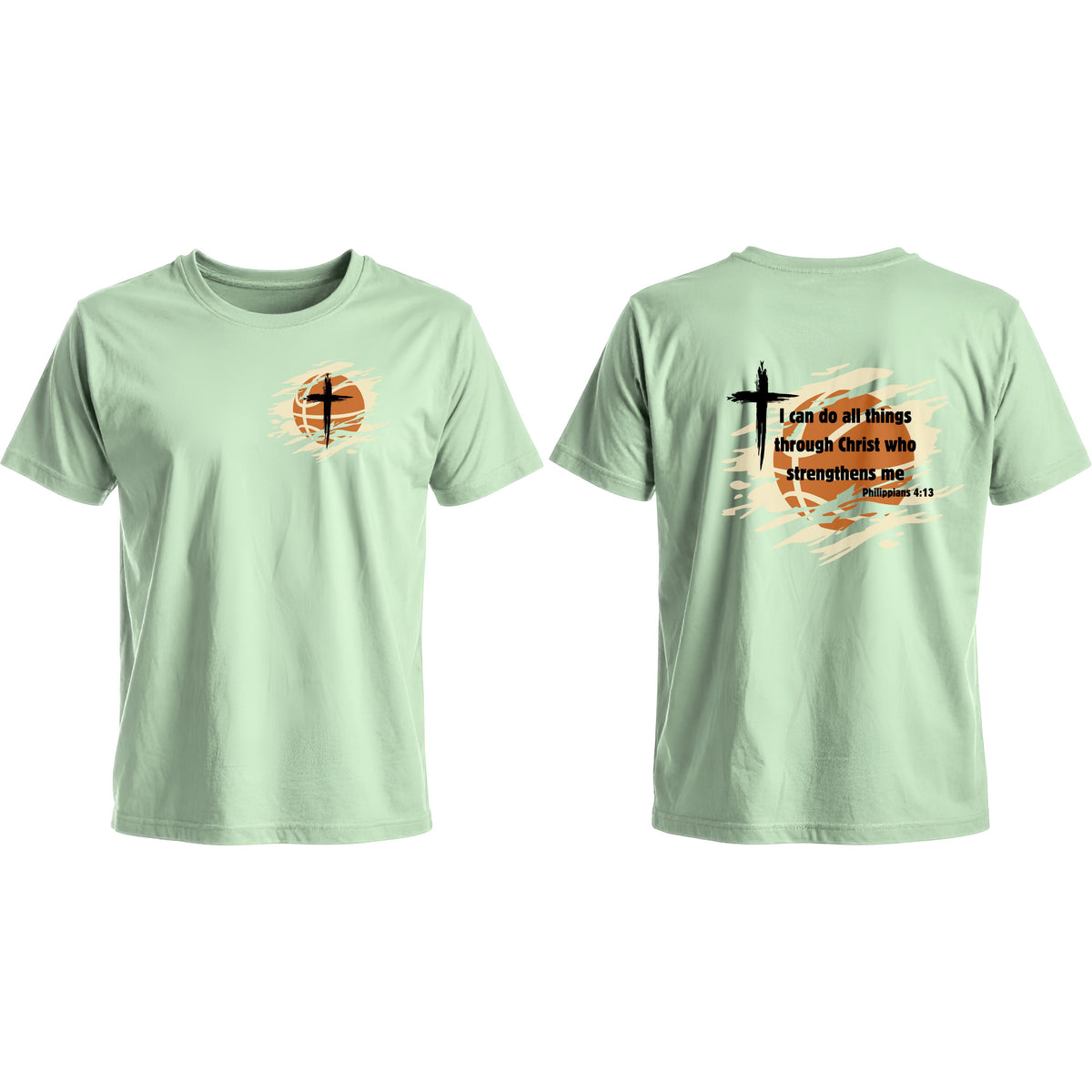 I Can Do All Things Through Christ Basketball Tee