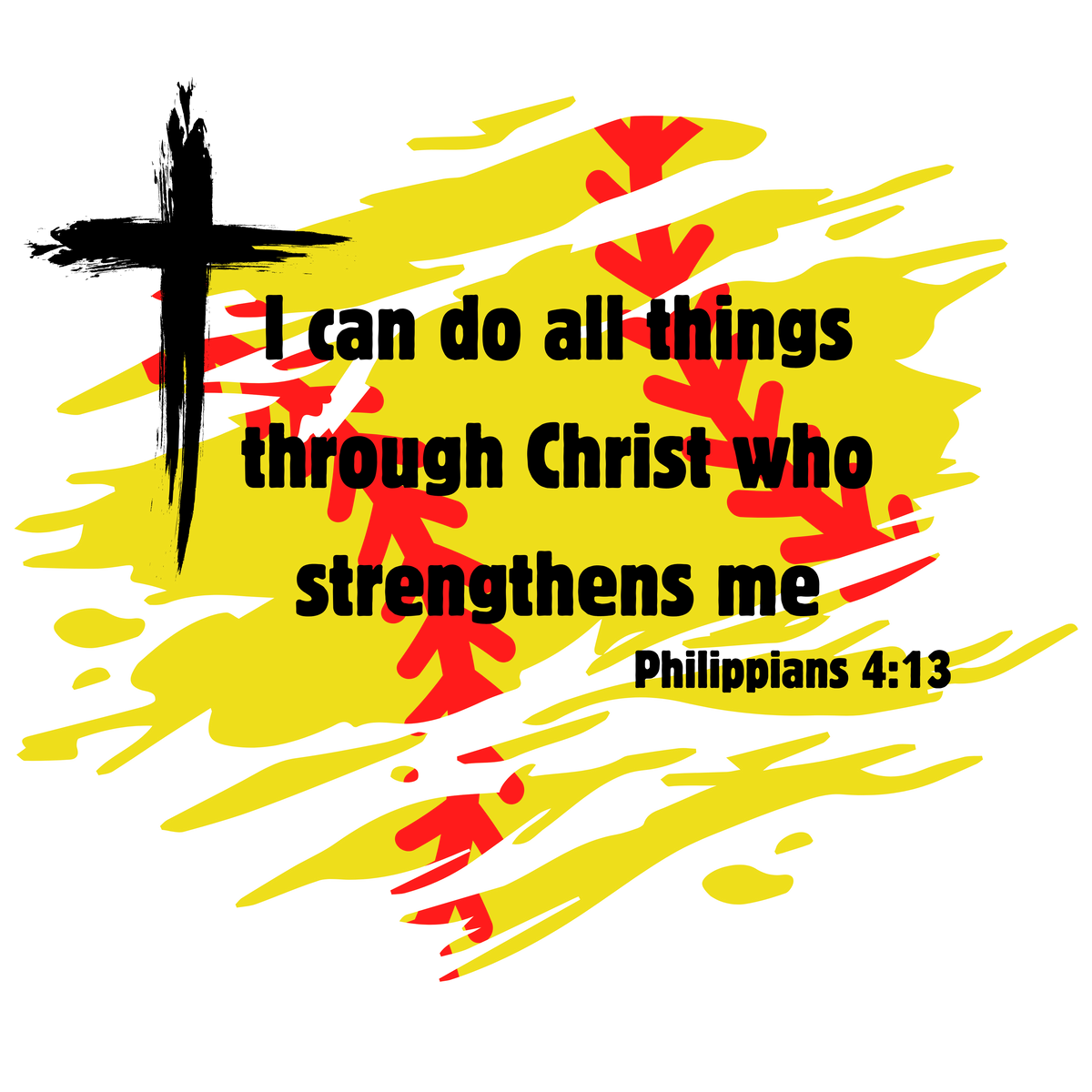 Softball I Can Do All Things Through Christ Decal