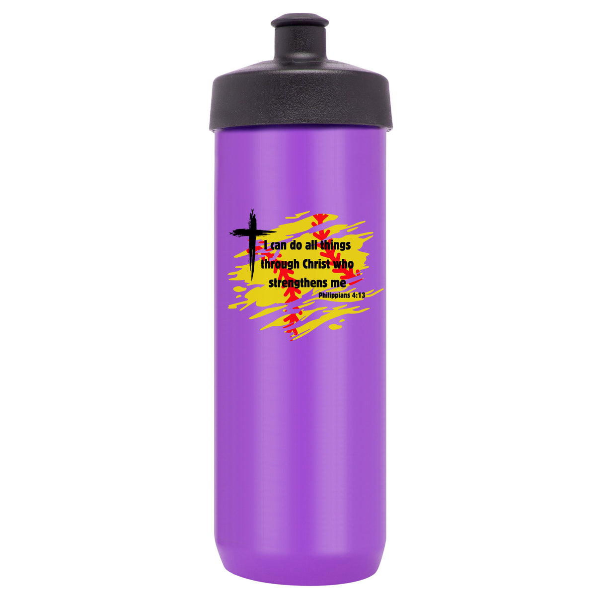 Softball I Can Do All Things Through Christ Decal