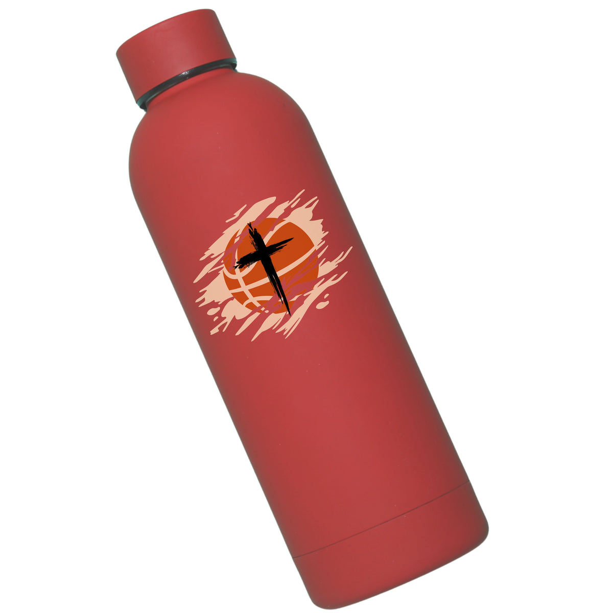 Basketball Cross Decal